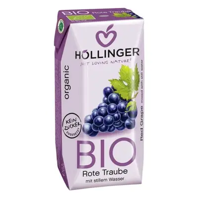 NAPÓJ Z CZERWONYCH WINOGRON BIO 200 ml - HOLLINGER