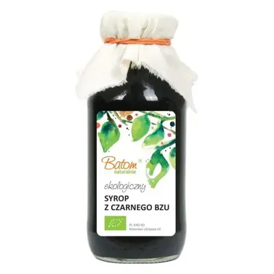 SYROP Z BZU CZARNEGO BIO 330 ml - BATOM