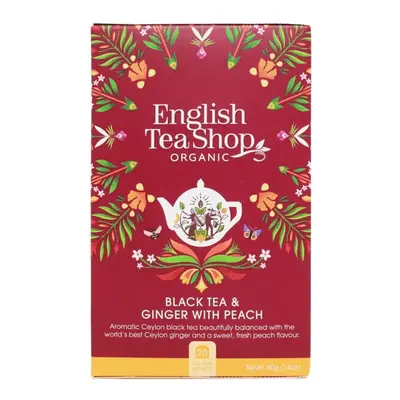 Herbata czarna z imbirem i jabłkiem 20x2 g BIO 40 g English Tea Shop