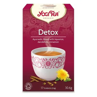 HERBATKA DETOX BIO (17 x 1,8 g) - YOGI TEA