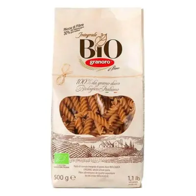 Makaron fusilli pełnoziarnisty BIO 500 g Granoro