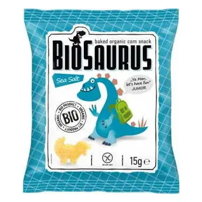 Chrupki kukurydziane z solą morską bezglutenowe BIO 15 g