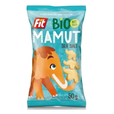 Chrupki kukurydziane z solą morską BEZGL. BIO 50 g Bio Mamut BIO MAMUT