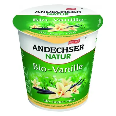 Jogurt waniliowy 3,7% tł. BIO 150 g Andechser