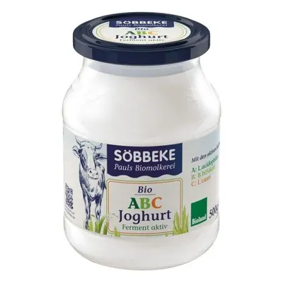 JOGURT PROBIOTYCZNY ABC BIO 500 g (SŁOIK) - SOBBEKE