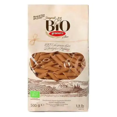 Makaron penne rigate pełnoziarnisty BIO 500 g Granoro