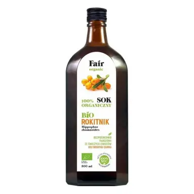 SOK Z ROKITNIKA NFC BIO 500 ml - FAIR ORGANIC