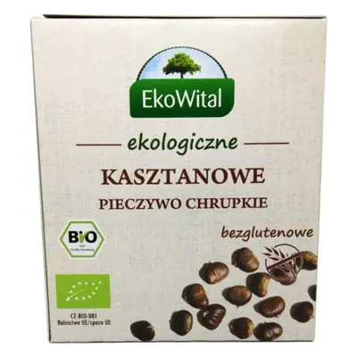 Pieczywo chrupkie kasztanowe bezglutenowe BIO 100 g Ekowital