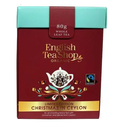 Herbata Ceylon edycja świąteczna (20x4) 80g English Tea Shop