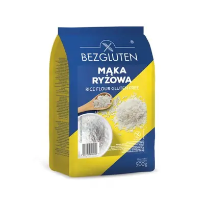 Mąka ryżowa 500g bezglutenowa BEZGLUTEN