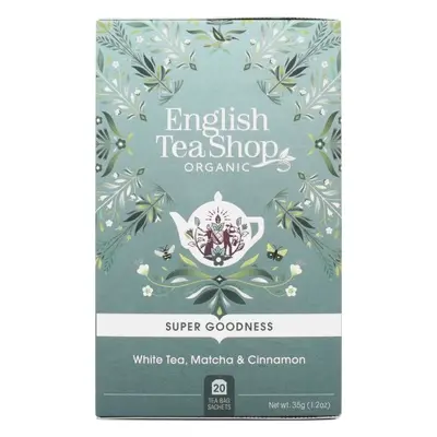 Herbata biała z cynamonem, matcha i imbirem 20x1,75g BIO 35 g English Tea Shop