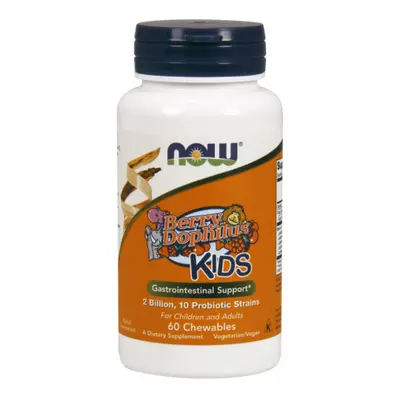 BerryDophilus Kids Probiotyk dla dzieci 60 tabletek NOW FOODS