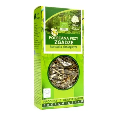 HERBATKA POLECANA PRZY ZGADZE BIO 50 g - DARY NATURY