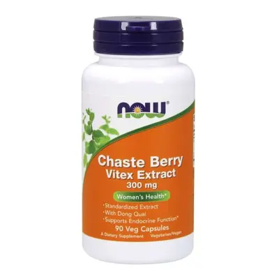 Chaste Berry Vitex Extract 90 kapsułek NOW FOODS