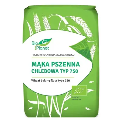 MĄKA PSZENNA CHLEBOWA TYP 750 1 kg - BIO PLANET