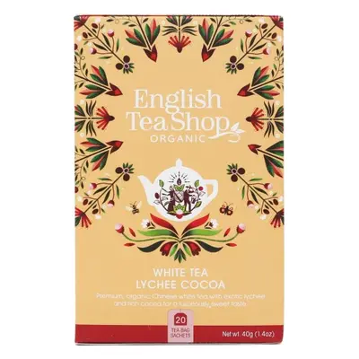 Biała herbata Lychee Cocoa 20x2 g BIO 40 g English Tea Shop