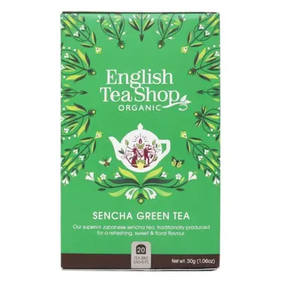 Herbata zielona Sencha 20x1,5g BIO 30 g English Tea Shop