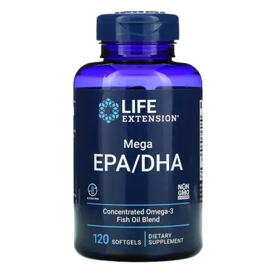 Mega EPA/DHA 120 kapsułek Life Extension