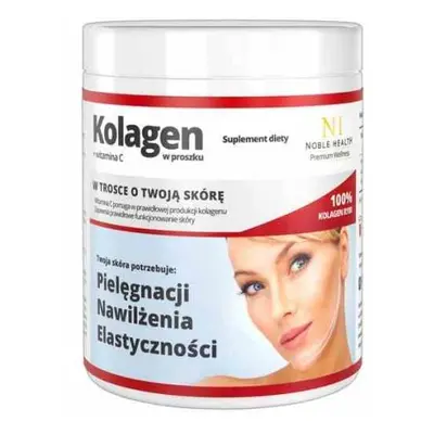 Noble Health Kolagen + witamina C w proszku 100 g