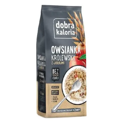 Dobra kaloria Owsianka królewska z jabłkami 320 g