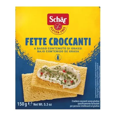 Fette croccanti pieczywo chrupkie bezglutenowe 150 g Schar