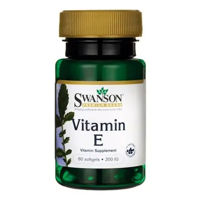 Witamina E Vitamin E 200 IU 60 kapsułek SWANSON