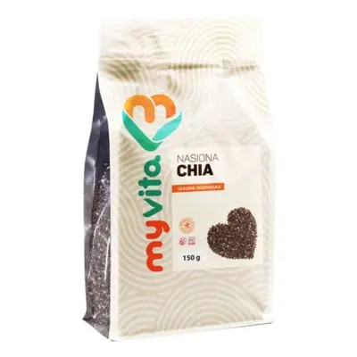 Myvita Nasiona Chia 150 G Obniżają Ciśnienie