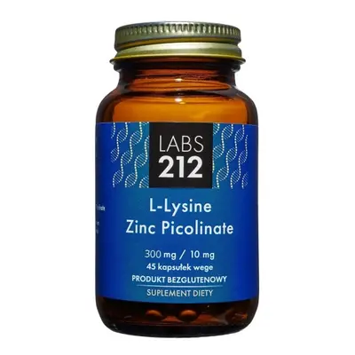 L-Lysine Zinc Picolinate Lizyna i Cynk 45 kapsułek LABS212