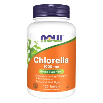 NOW CHLORELLA 1000mg 120 tabl.