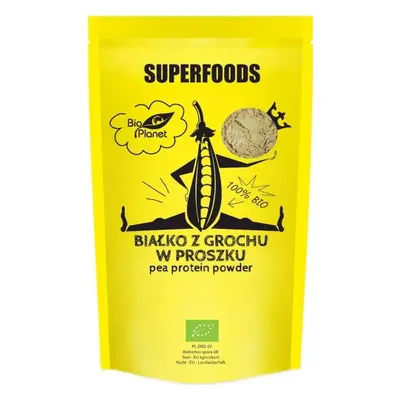 BIAŁKO Z GROCHU W PROSZKU BIO 150 g - BIO PLANET