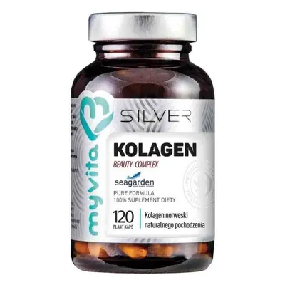 Kolagen Beauty Kolagen norweski 120 kapsułek MyVita Silver Pure