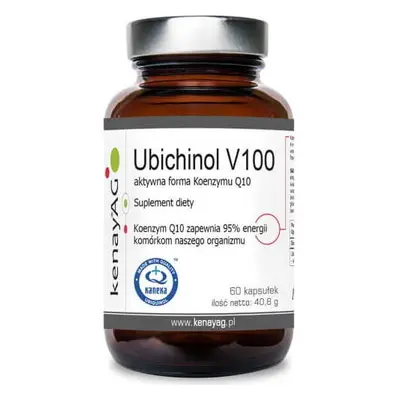 Ubichinol V100 koenzym Q10 100mg 60 kapsułek kenayAG