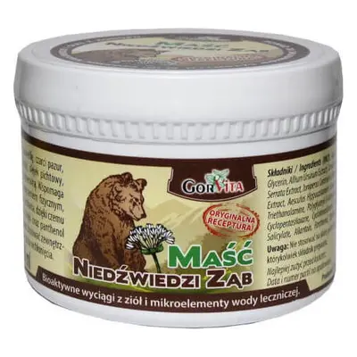 Maść Niedźwiedzi Ząb 200ml GorVita