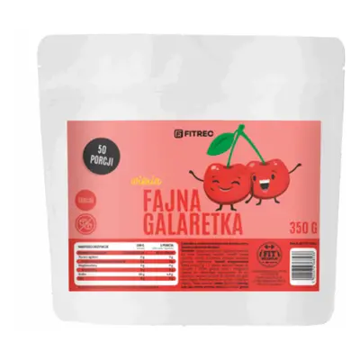 FitRec Fajna Galaretka Wiśnia 350g