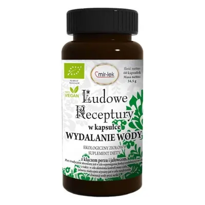 KAPSUŁKI NA WYDALANIE WODY BIO 30,6 g (60 szt.) - MIR-LEK