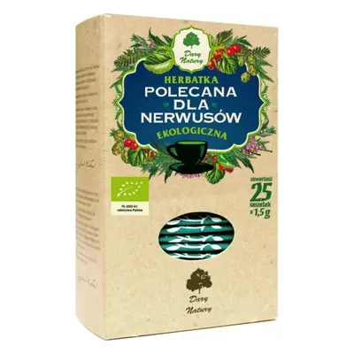 Herbatka polecana dla Nerwusów BIO 25x1,5 g