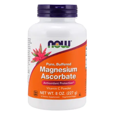 NOW FOODS Buffered Magnesium Ascorbate - Magnez + Witamina C (227 g)