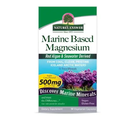 NATURE'S ANSWER Marine Based Magnesium - Magnez (90 kaps.)