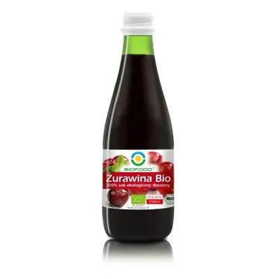 SOK Z ŻURAWINY BIO 300 ml - BIO FOOD