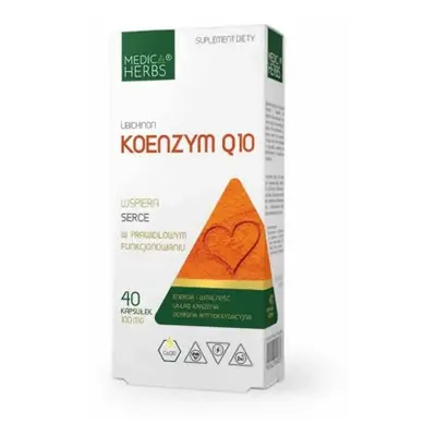 MEDICA HERBS Koenzym Q10 100mg, 40 kaps.