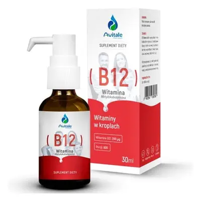 Witamina B12 (Metylokobalamina) 200uq Olive 30ml