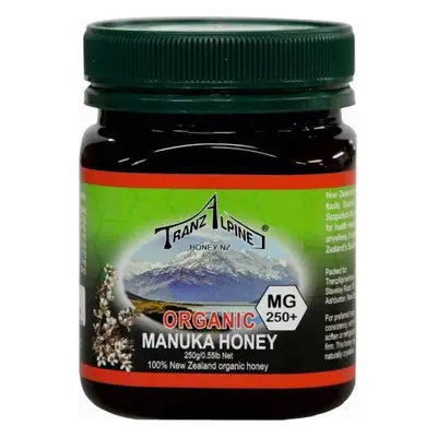 MIÓD MANUKA MGO 250+ BIO 250 g - TRANZALPINE