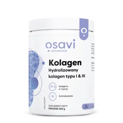 Kolagen Hydrolizowany typu I & III (300 g)