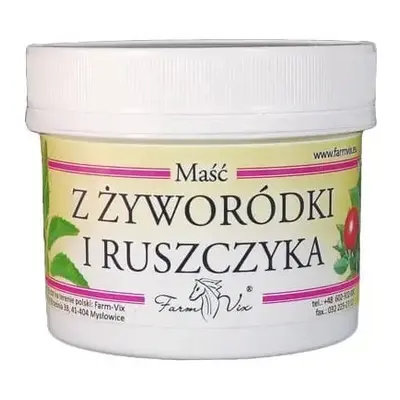 FarmVix Maść z Żyworódki i ruszczyka 150ml