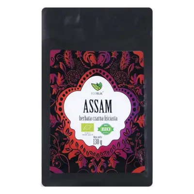 HERBATA CZARNA LIŚCIASTA ASSAM BIO 130 g - ECOBLIK