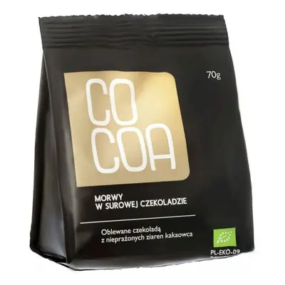 MORWY TURECKIE W SUROWEJ CZEKOLADZIE BIO 70 g - COCOA