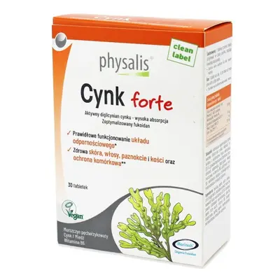 CYNK FORTE 30 TABLETEK - PHYSALIS