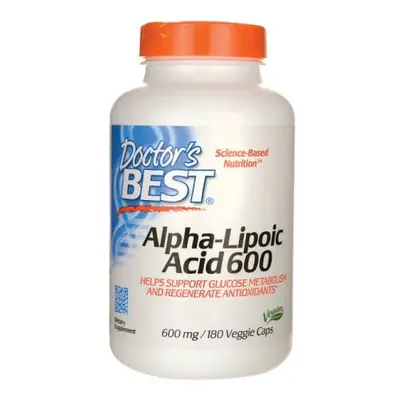 ALA kwas alfa liponowy 600 mg 180 kapsułek Doctor's Best