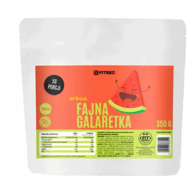 FitRec Fajna Galaretka Arbuz 350g