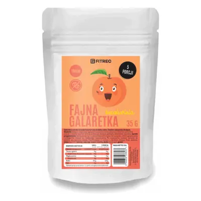 FitRec Fajna Galaretka Brzoskwinia 35g